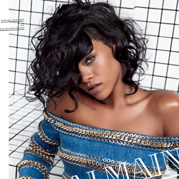 Rihanna Is Fashion House Balmain's Only Girl In The World: PHOTOS