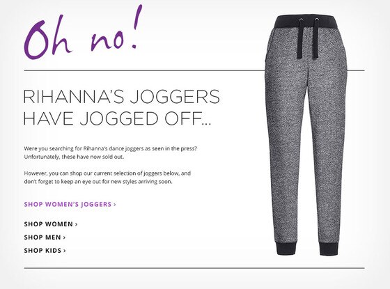 tesco girls joggers