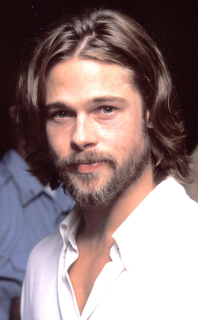 Photos from Brad Pitt's Hair Through the Years - E! Online