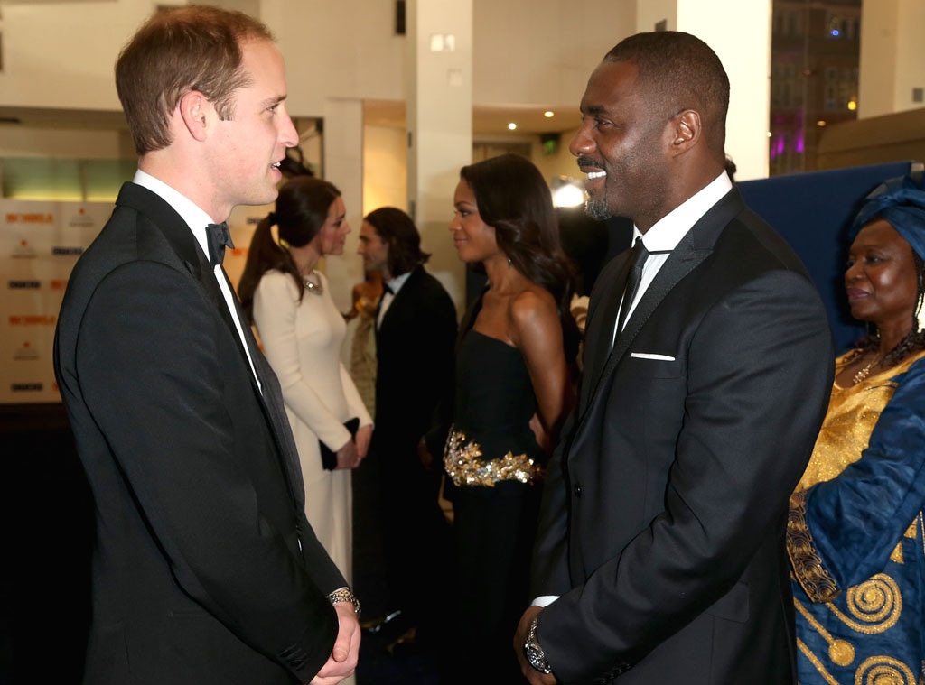 Prince William, Duke of Cambridge, Idris Elba