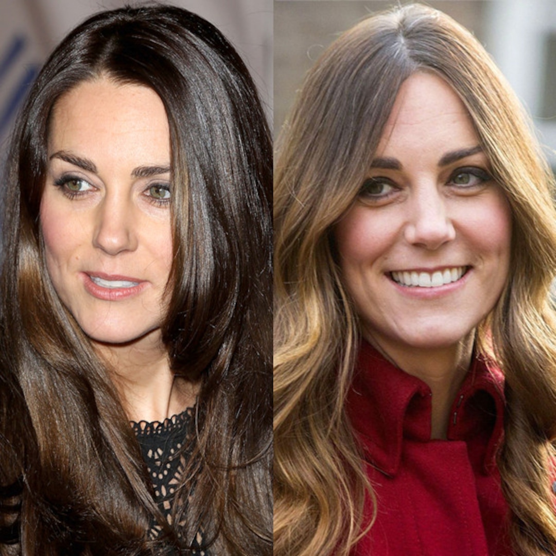 Kate Middleton Debuts Darker Hair Color E Online Kate Middleton Debuts Darker Hair Color E Online