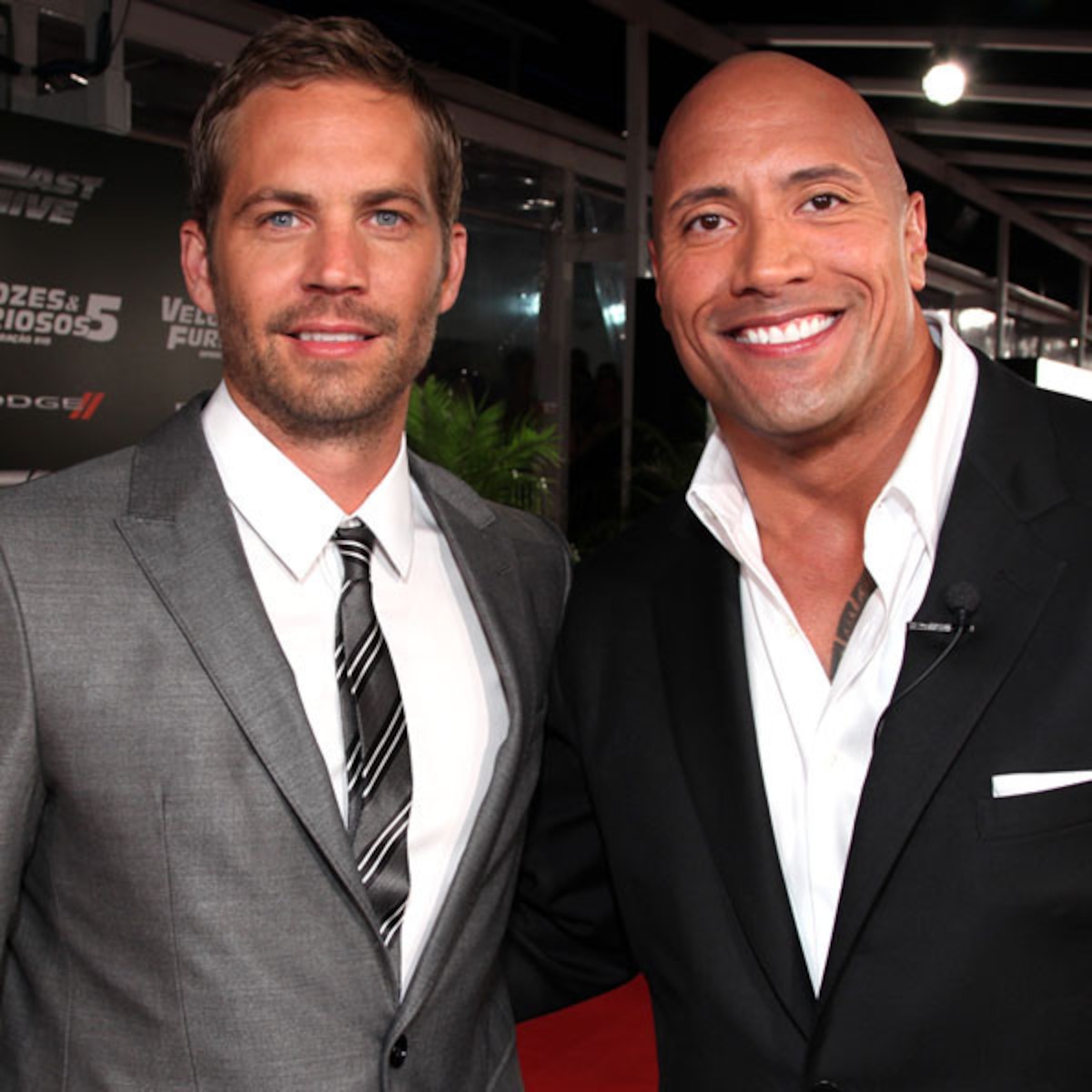 Stereotype Verval Mus The Rock Remembers Paul Walker - E! Online