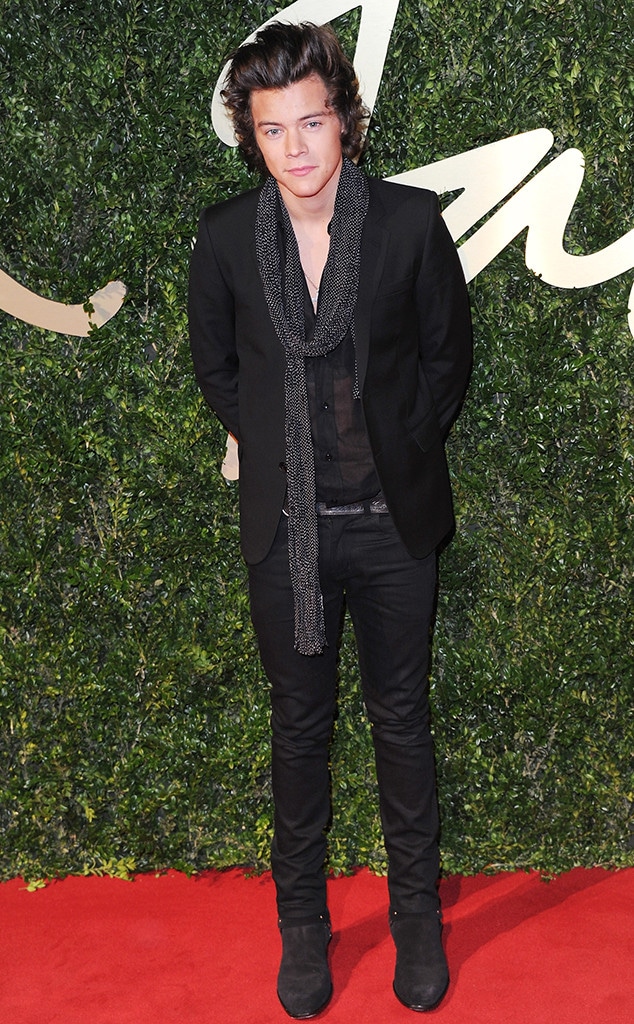 Harry Styles, British Fashion Awards, London