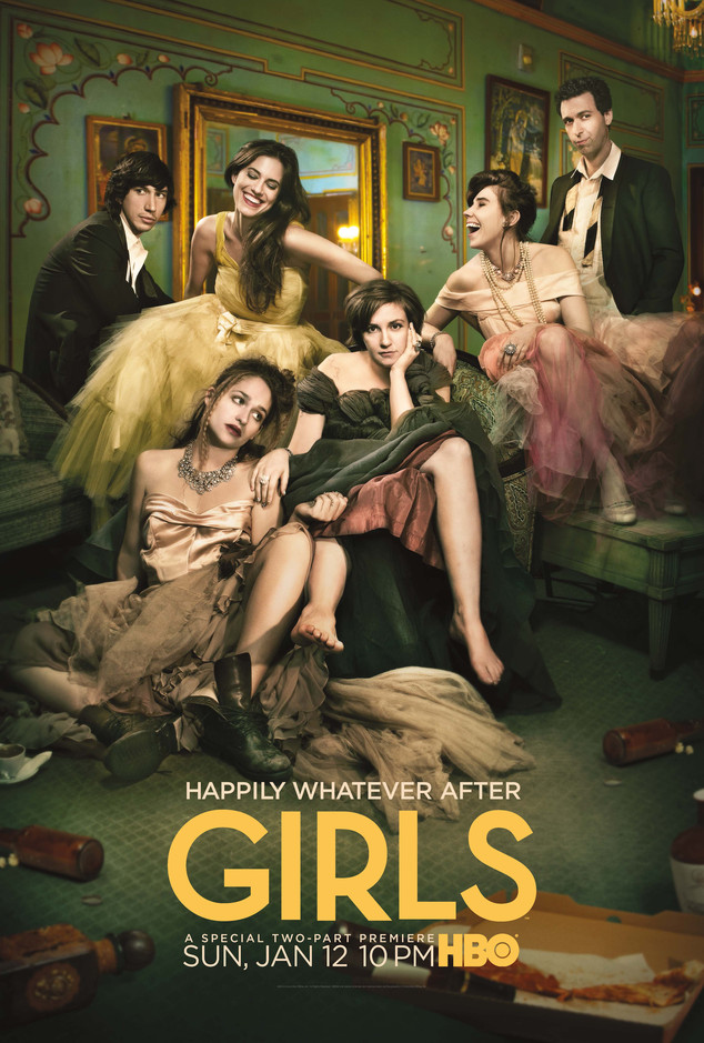 Girls Season 3 Poster Lena Dunham Wants You To Live Happily Whatever