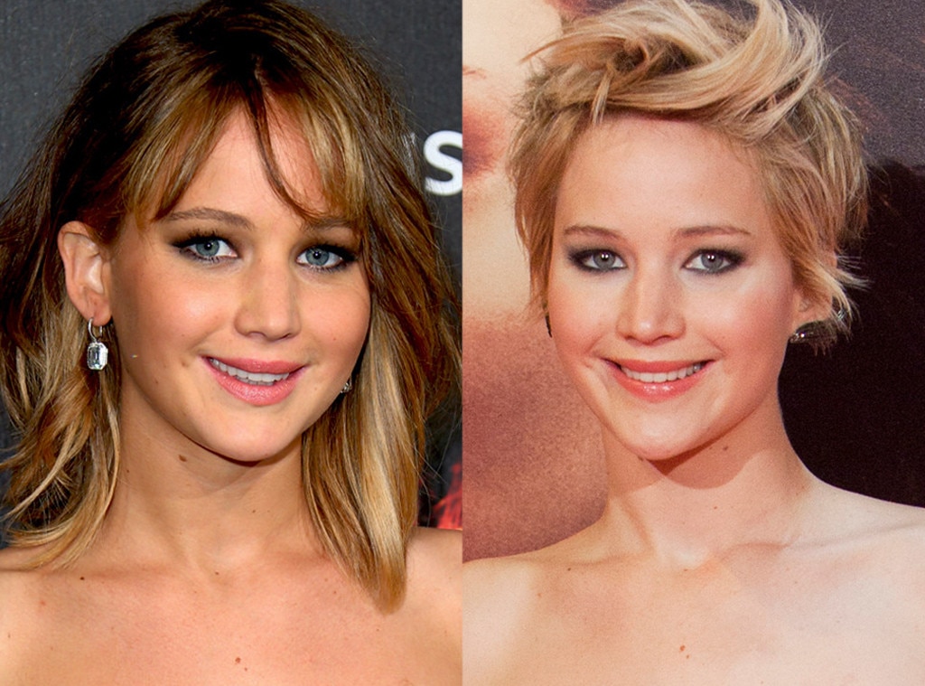 Jennifer Lawrence from Best of 2013: Most Shocking Hair Changes | E! News