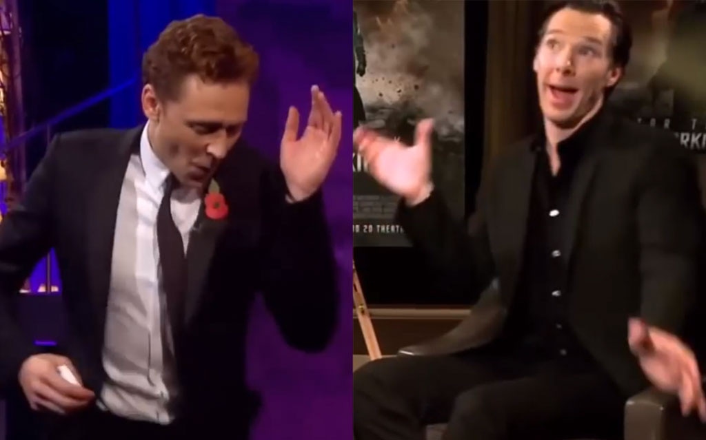 Tom Hiddleston, Bendict Cumberbatch