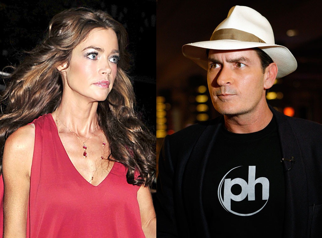 Denise Richards, Charlie Sheen