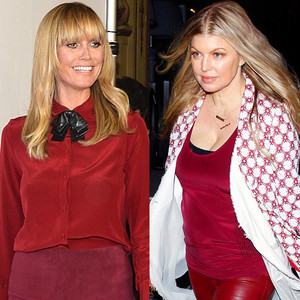 Fashion Face Off Heidi Klum Vs Fergie E News