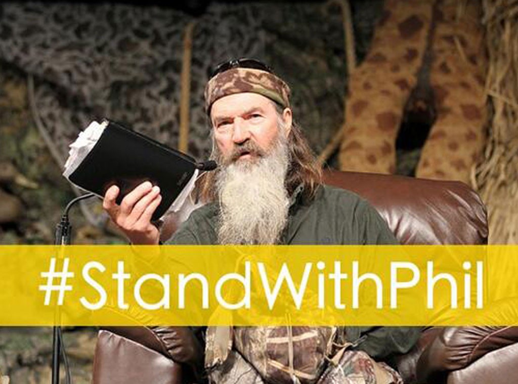 Duck Dynasty I Stand With Phil Petitioners Demand Robertson