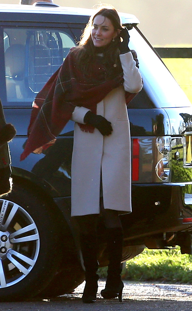 Kate Middleton Switches Outfits on Christmas Day - E! Online