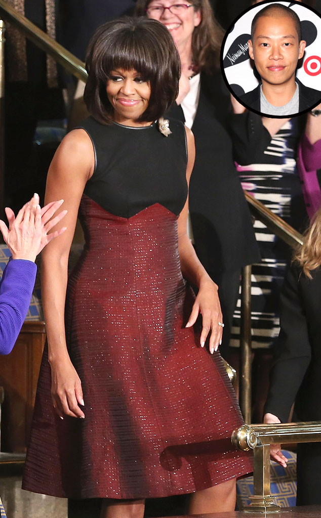 Michelle obama sleeveless dress fox best sale