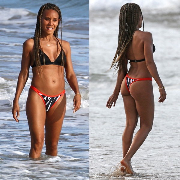 Jada Pinkett Smith Wears Thong Bikini in Hawaii