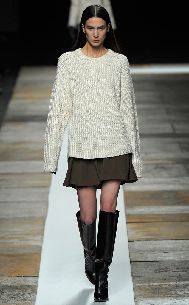 Cozy Chic from New York Fashion Week Fall 2013: Trends We Love | E! News