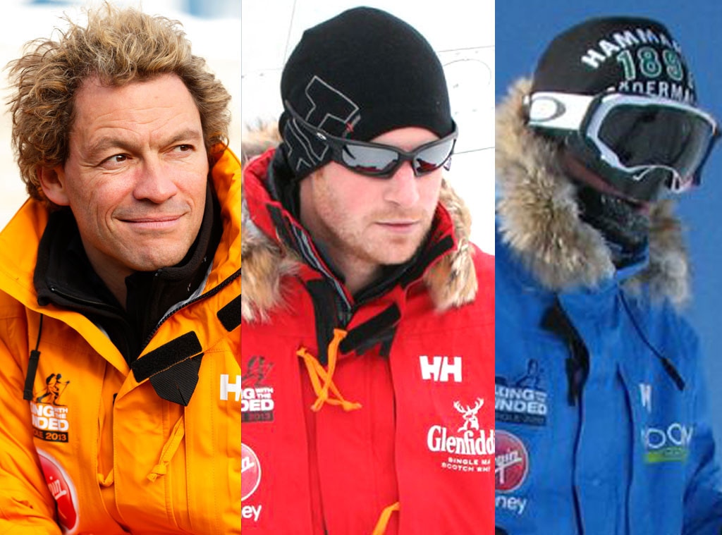 Antarctic Hunks, Alexander Skarsgard, Prince Harry, Dominic West
