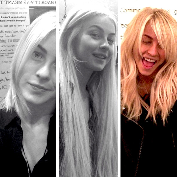 Julianne Hough Gets Hair Extensions See Her Transformation E Online