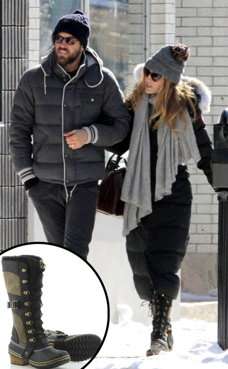 Ryan Reynolds, Blake Lively, Sorel Boots