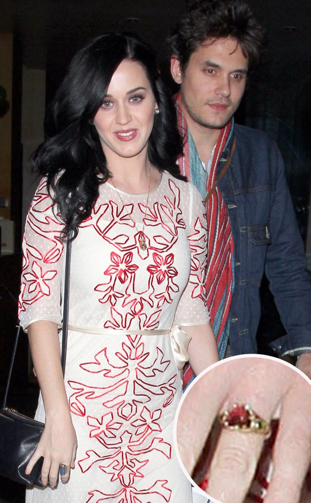 Katy Perry Flashes Heart Ring on That Finger