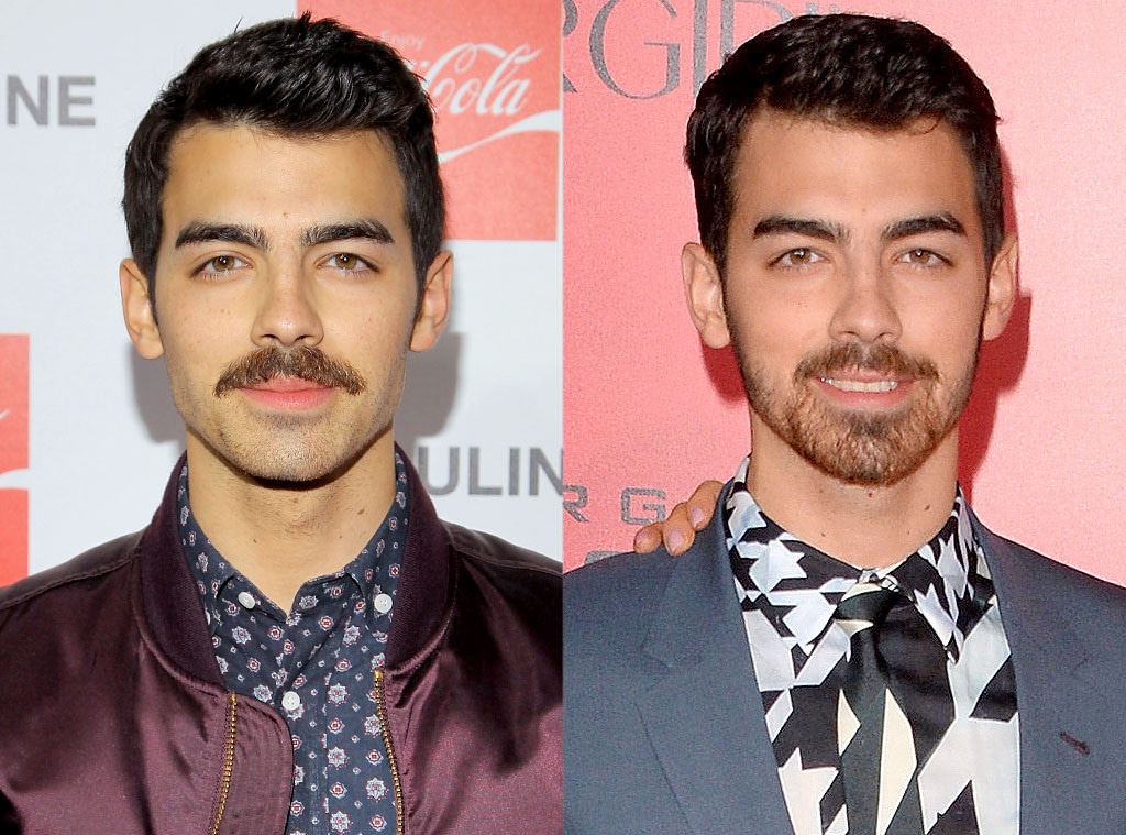 Joe Jonas, Mustache