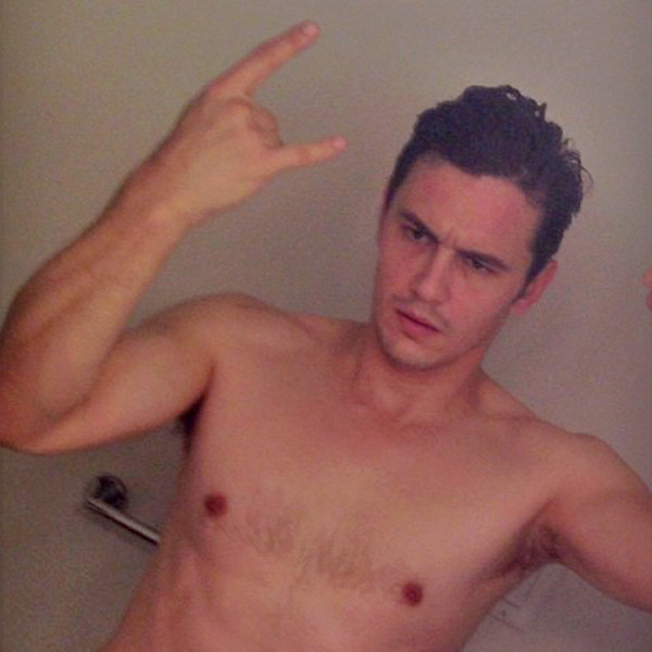 James Franco Snaps Almost Nude Selfie See The Pic E Online