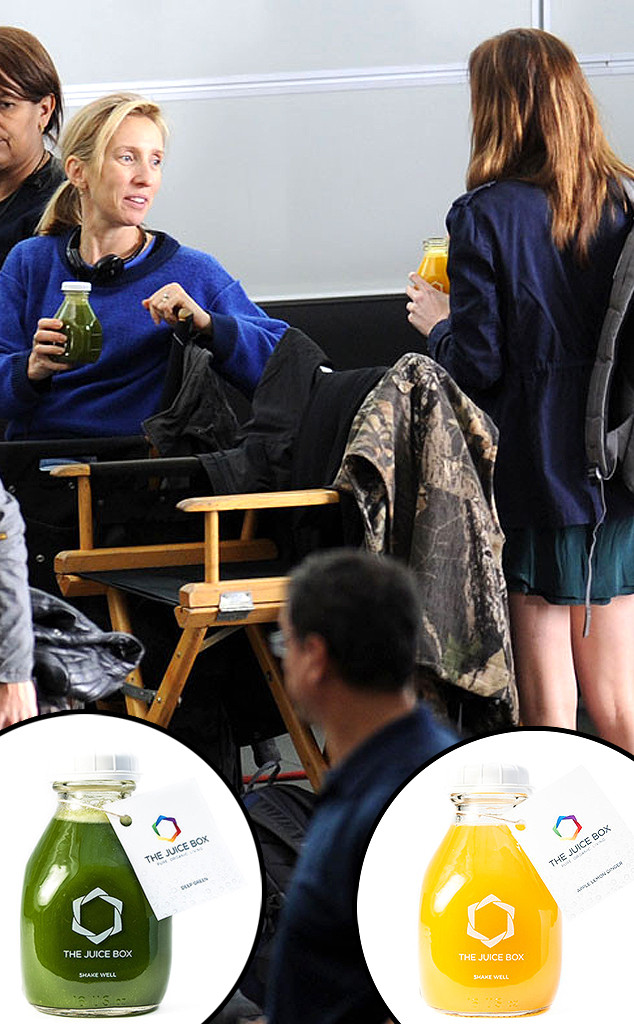 Dakota Johnson, Sam Taylor-Johnson, 50 Shades of Grey Set