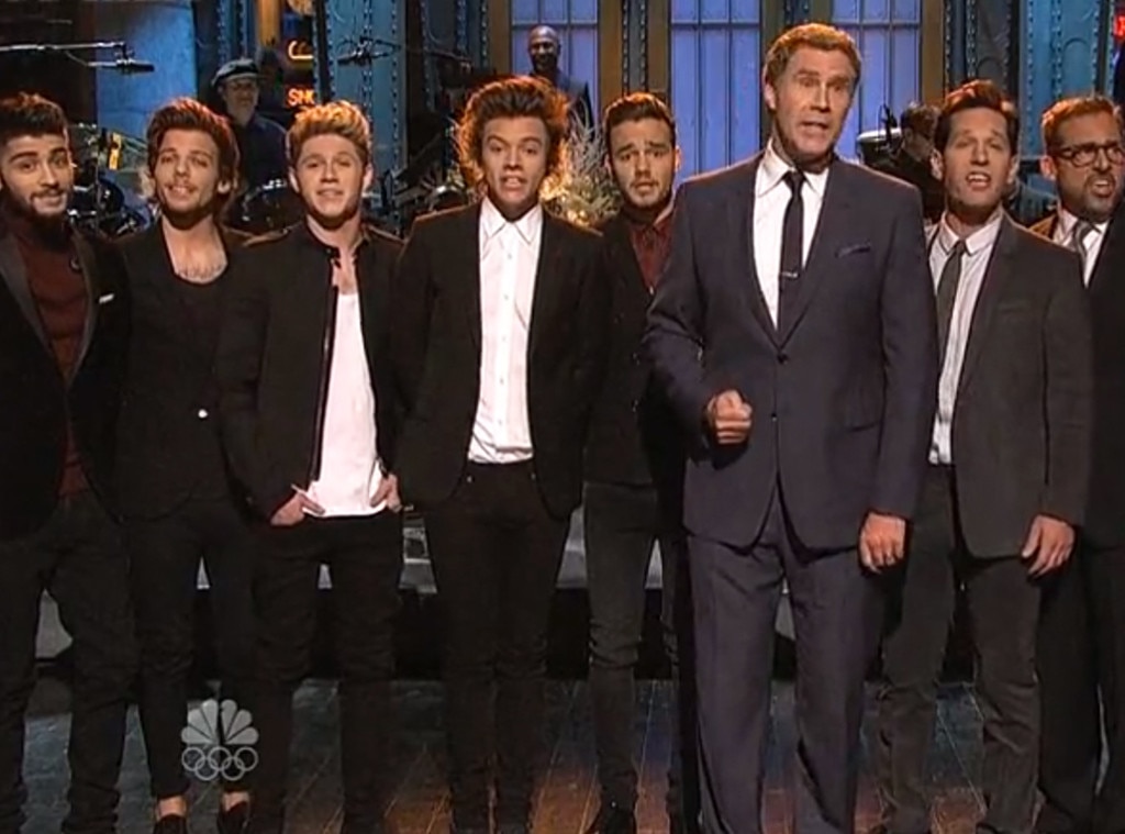 One Direction Joins Anchorman 2 Cast on SNL