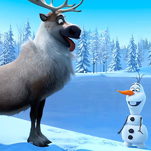 snowman in the movie frozen