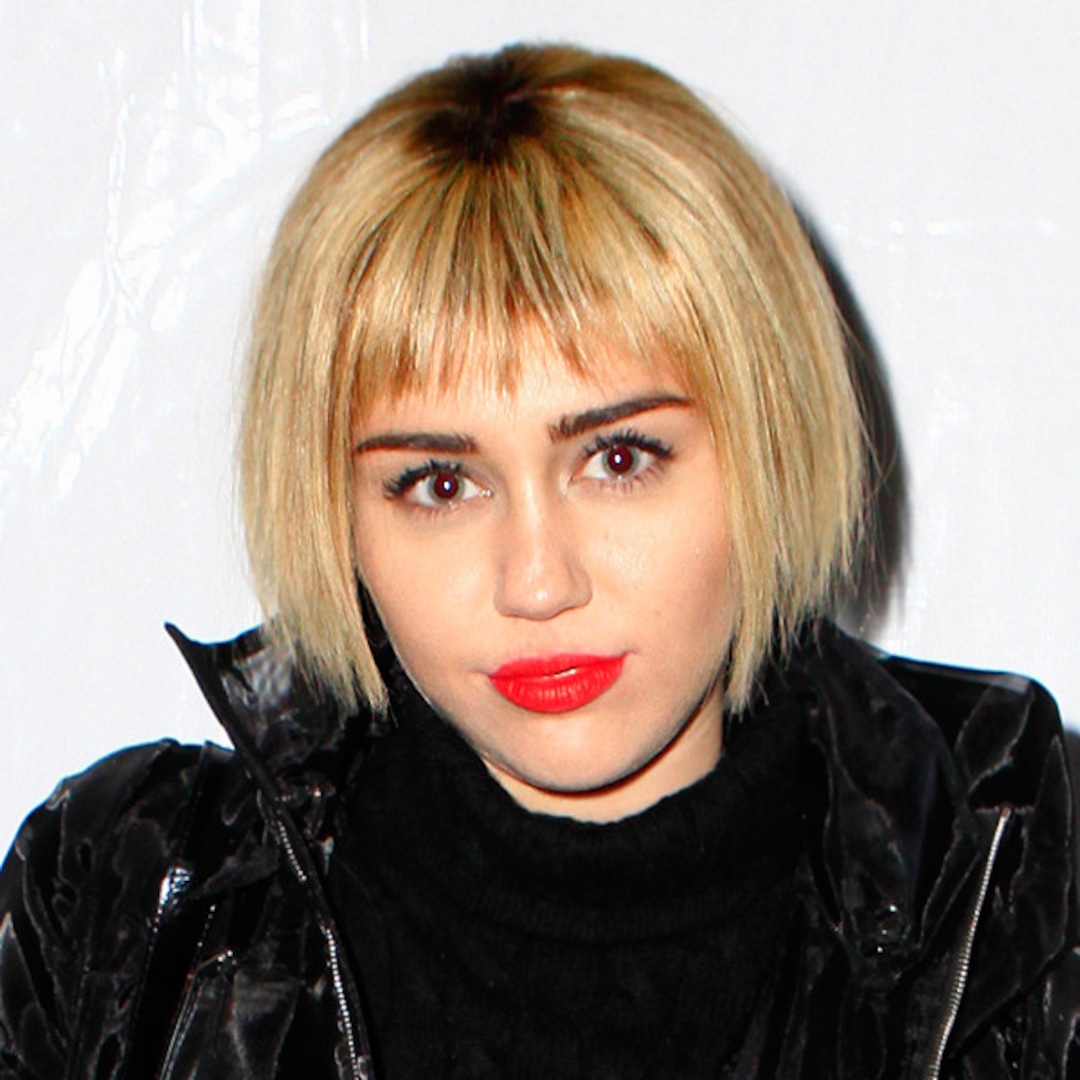 Miley Has A New Bob Hairstyle E Online