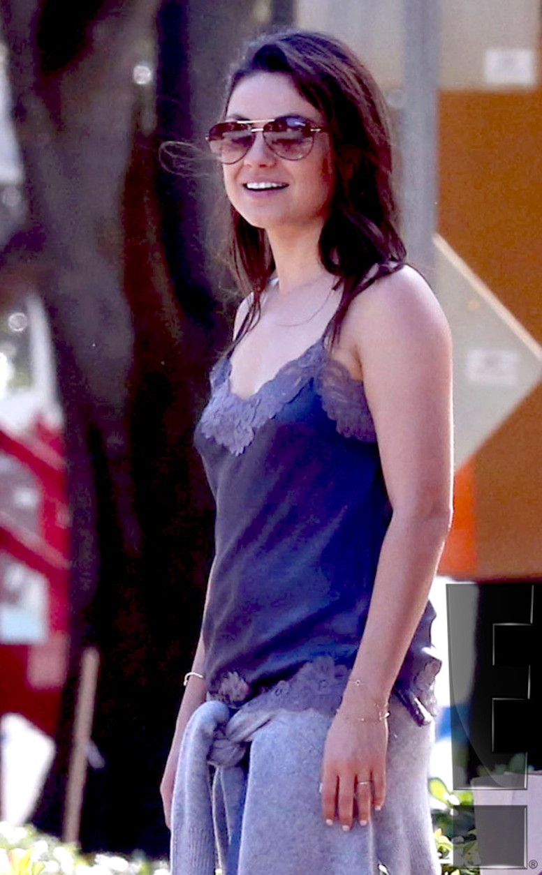 Ashton Kutcher, Mila Kunis, Embargoed Until 3pm 12.08.13