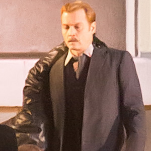 Blond Johnny Depp Drops His Pants, Flashes Underwear on Set of