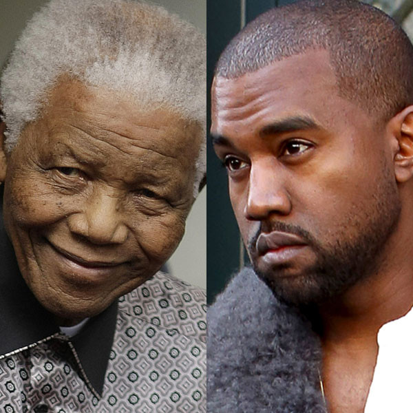 Kanye West responds to 'fake' Nelson Mandela comparisons, The Independent