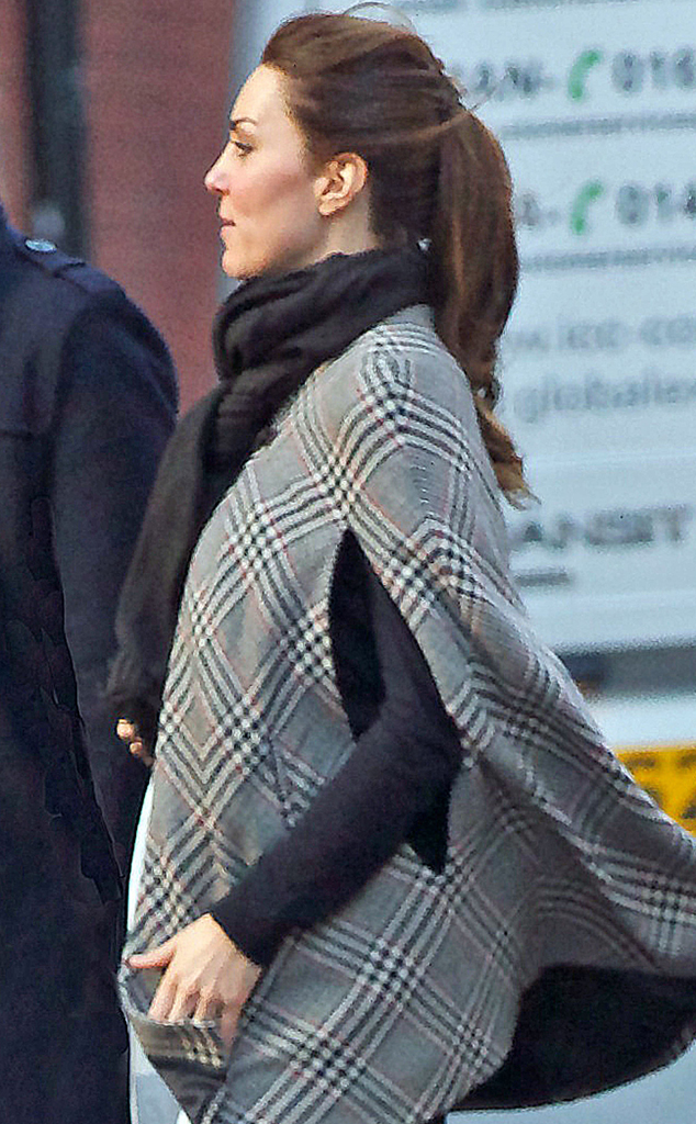 Side-Bump Alert! Kate Middleton Debuts Her Bump - E! Online
