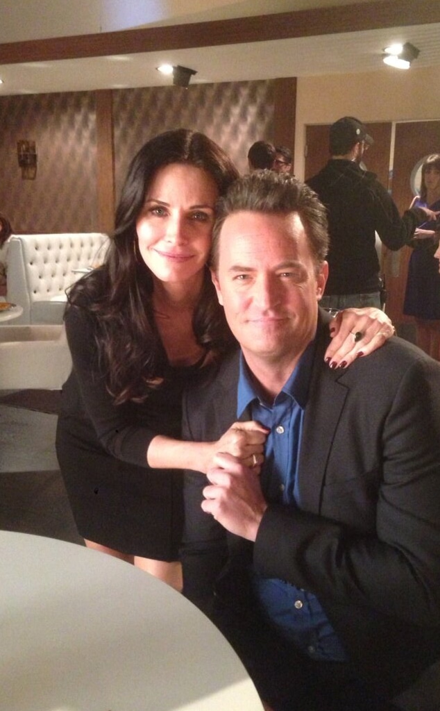 Courteney Cox, Matthew Perry, Twitter