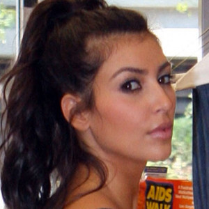 Kim Kardashian Shows Off Baby Hairs E News