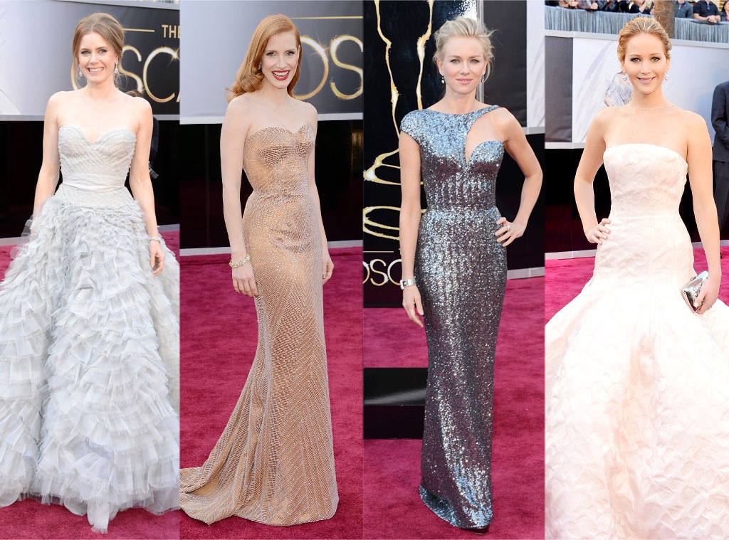 Oscars 2013, Best Dressed: Amy Adams, Jennifer Lawrence, Naomi Watts, Jessica Chastain
