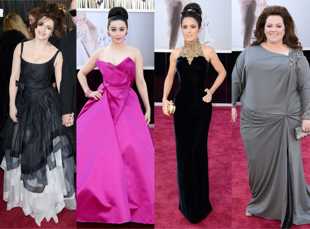 Oscars 2013, Best Dressed: Helena Bonham Carter, Salma Hayek, Fan Bingbing, Melissa McCarthy