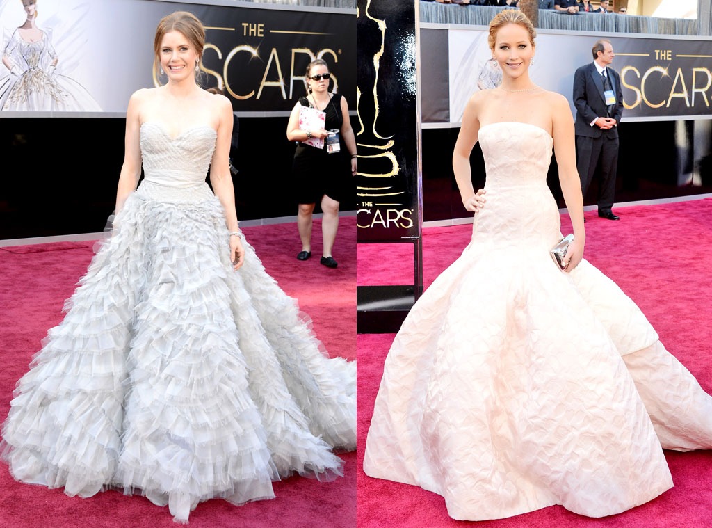 Amy Adams, Jennifer Lawrence, Oscars 2013