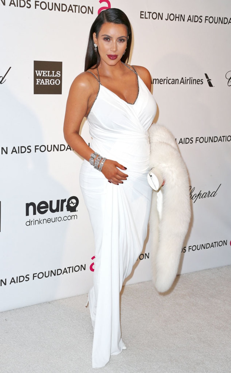 Kim Kardashian's White Dresses Kim Kardashian's White Dresses