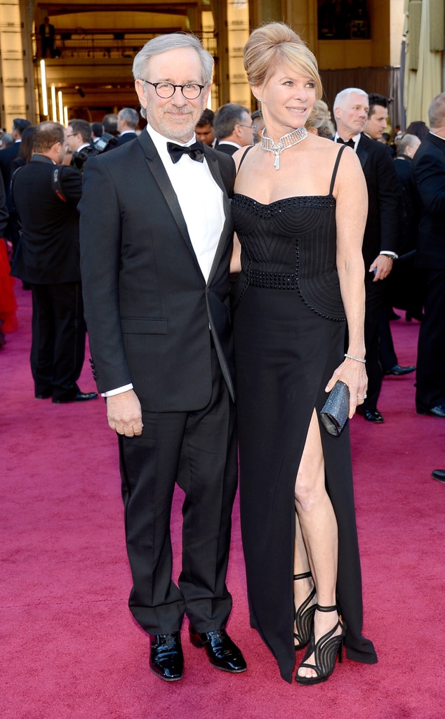 Steven Spielberg & Kate Capshaw From 2013 Oscars: Arrivals 