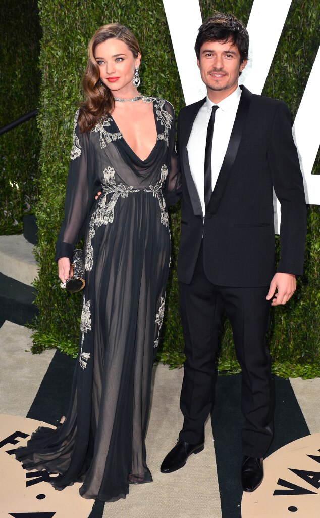 Orlando Bloom and Miranda Kerr from 2013 Vanity Fair Oscar Party | E! News