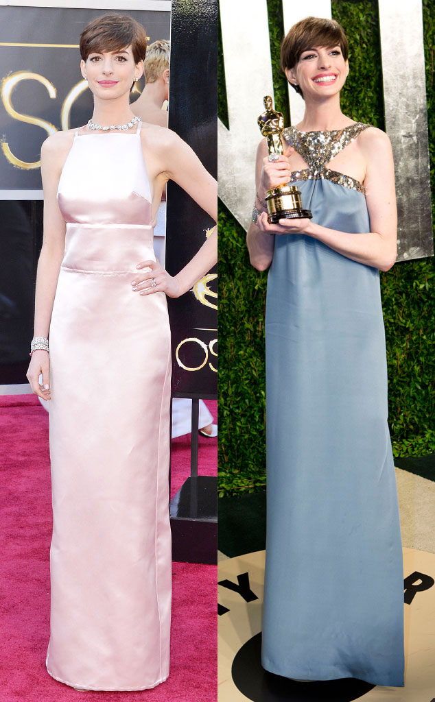 Anne hathaway hotsell 2013 oscar dress