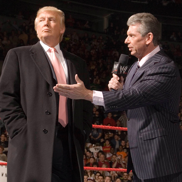 Donald Trump Headed To Wwe Hall Of Fame E Online
