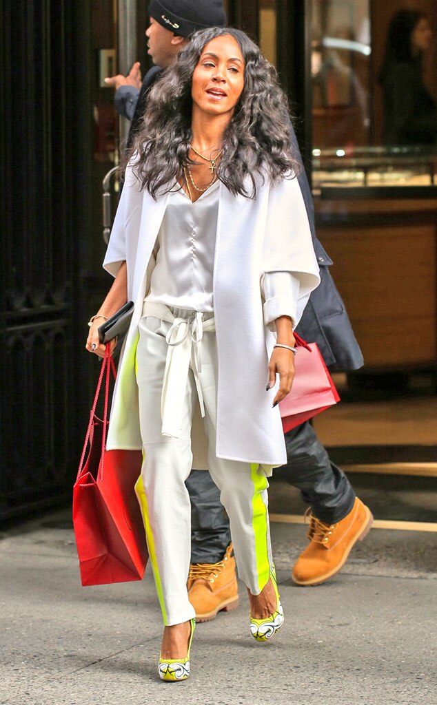 Pop of Color from Celebrity Street Style | E! News