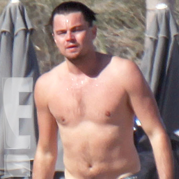 Leonardo Dicaprio And Jonah Hill Swim With Topless Woman E Online 