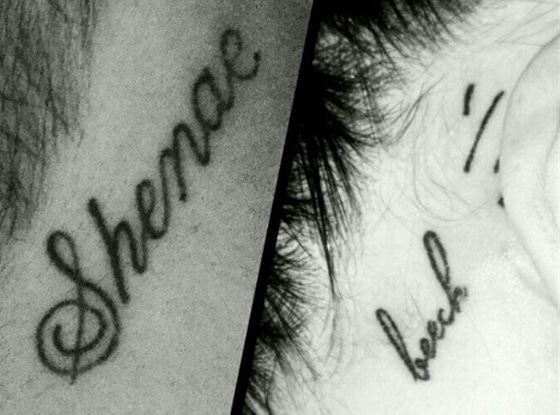 Shenae Grimes, Tattoo