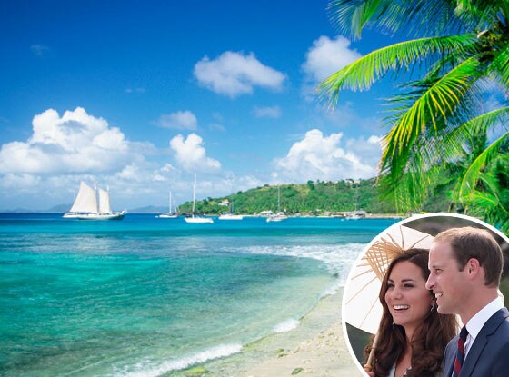Prince William, Kate Middleton, Mustique