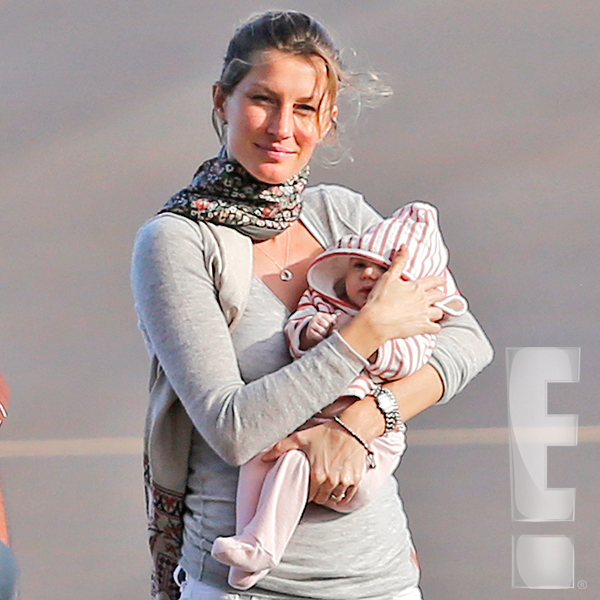 Photos from Gisele Bündchen and Tom Brady: First Photos of Daughter