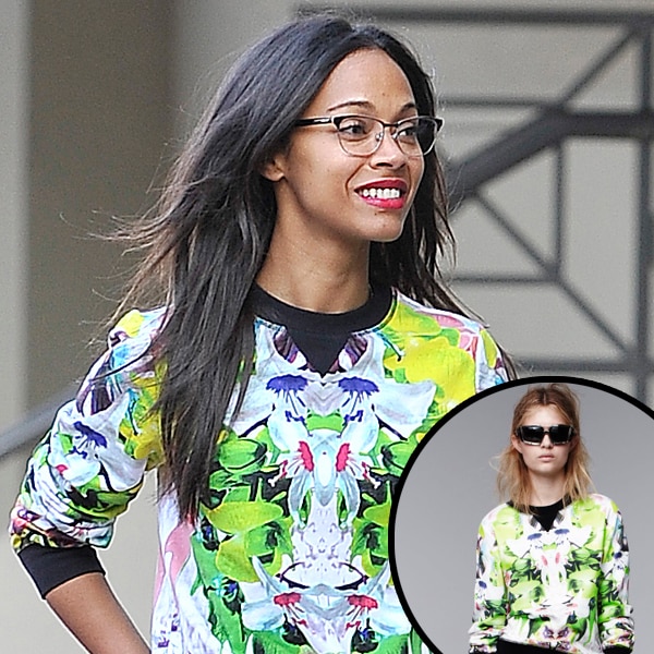 Zoe Saldana Loves the Prabal Gurung for Target Collection