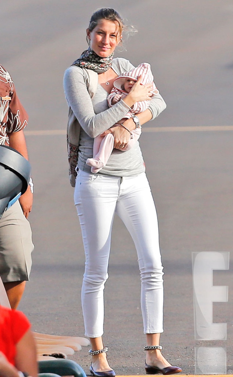 Tom Brady, Gisele Bundchen, Vivian, Benjamin