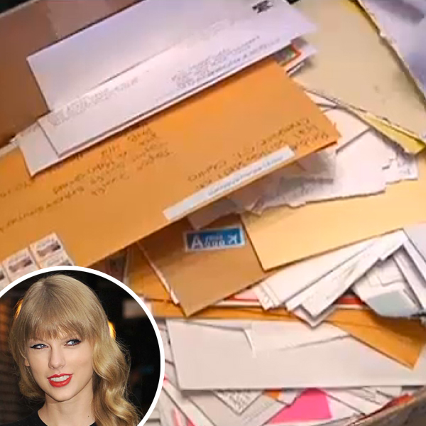 Box of Taylor Swift Fan Mail Found in Trash E! Online