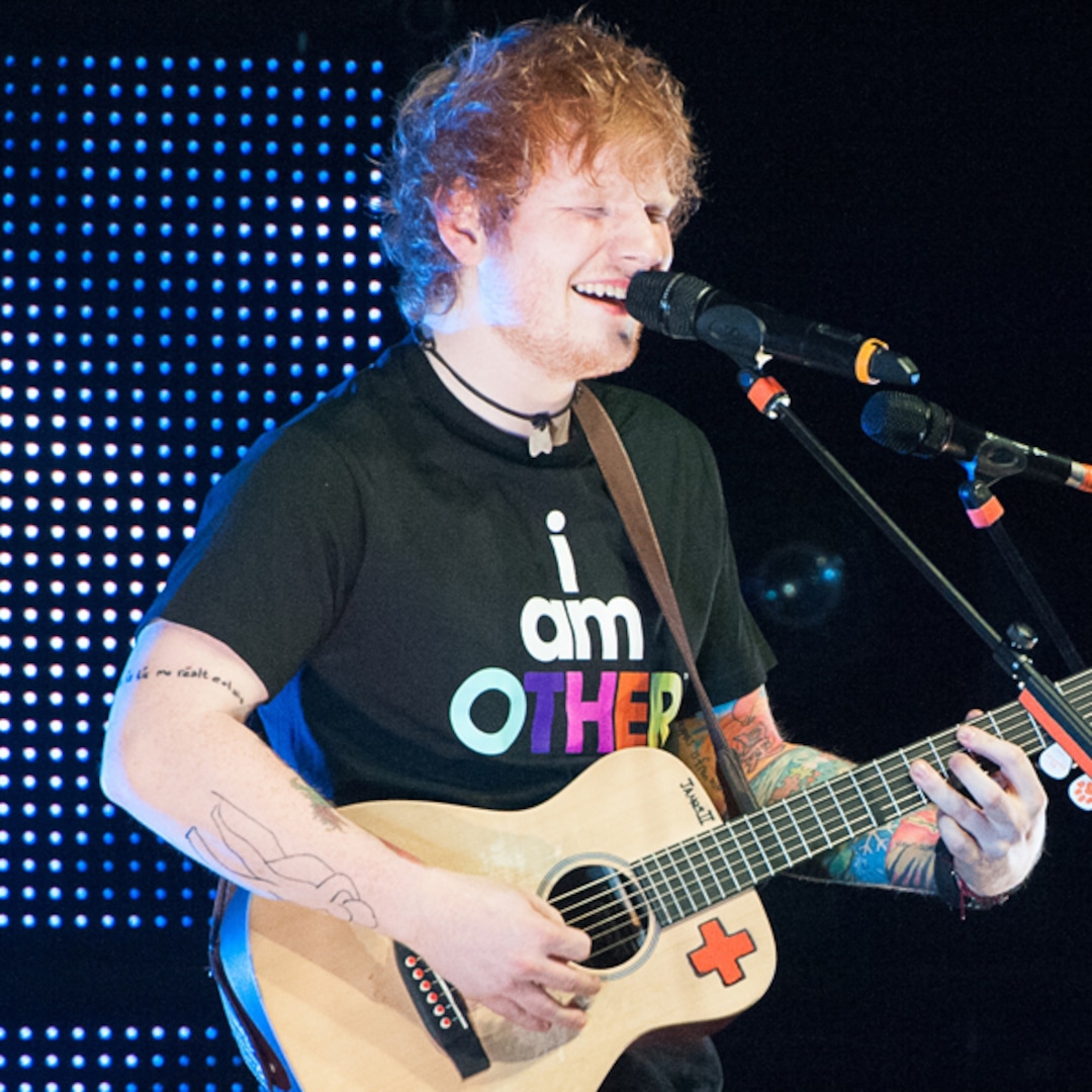Ouch! See Ed Sheeran Fall Onstage